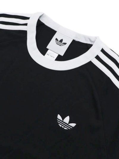 画像3: ADIDAS 3-STRIPES TEE-BLACK