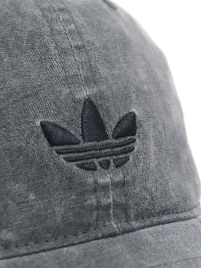 画像6: ADIDAS BASEBALL CAP WASHED-UTILITY BLACK