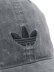 画像6: ADIDAS BASEBALL CAP WASHED-UTILITY BLACK (6)