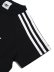 画像4: ADIDAS WMNS 3-STRIPES BABY TEE-BLACK/BLACK/WHITE (4)