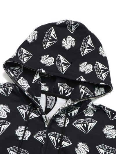 画像3: 【送料無料】MANASTASH BBC EMB LOGO ZIP HOODIE