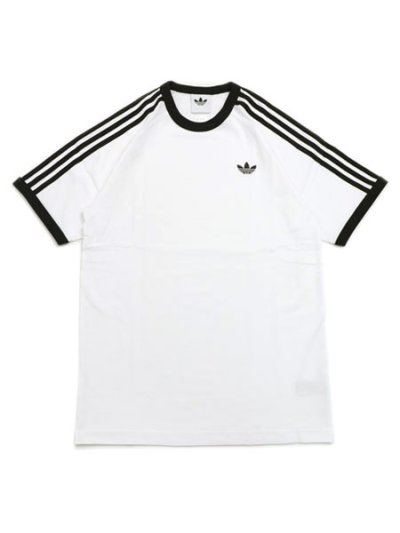 画像1: ADIDAS 3-STRIPES TEE-WHITE