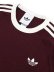 画像3: ADIDAS 3-STRIPES TEE-MAROON/OFF WHITE (3)