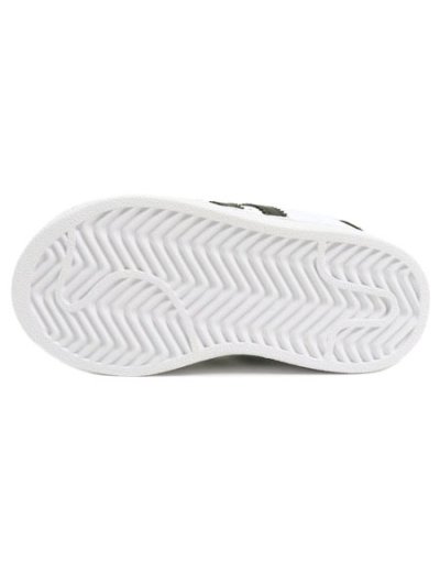 画像2: 【KIDS】ADIDAS SST II CF EL I CLOUD WHITE/CORE BLACK