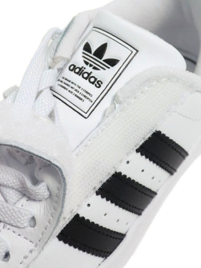 画像8: 【KIDS】ADIDAS SST II CF EL C CLOUD WHITE/CORE BLACK