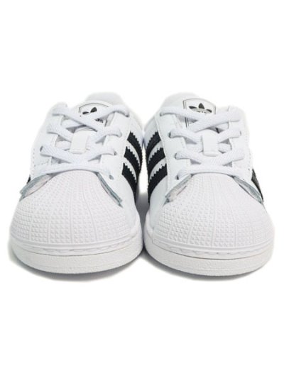 画像3: 【KIDS】ADIDAS SST II CF EL I CLOUD WHITE/CORE BLACK
