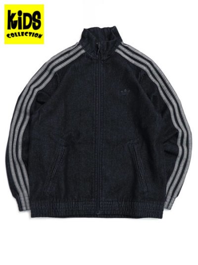画像1: 【送料無料】【KIDS】ADIDAS KIDS FIREBIRD TRACKTOP-TRUE BLACK DENIM