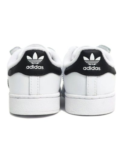 画像4: 【KIDS】ADIDAS SST II CF EL I CLOUD WHITE/CORE BLACK