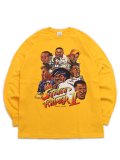 Rap Attack STATEN RHYMER 2 L/S TEE GOLD