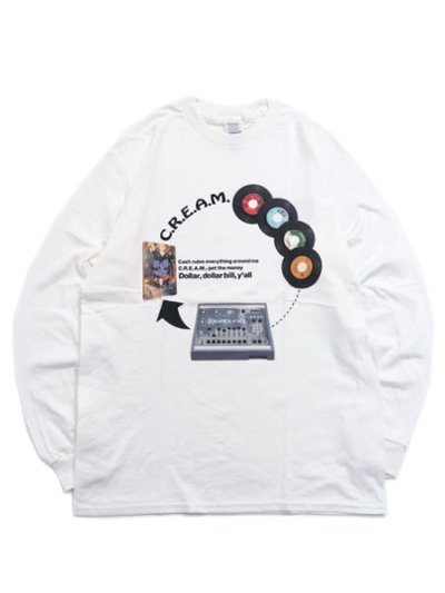 画像1: Rap Attack C.R.E.A.M. L/S TEE