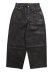 画像1: 【送料無料】FUBU FAUX LEATHER BUGGY PANTS BLACK (1)