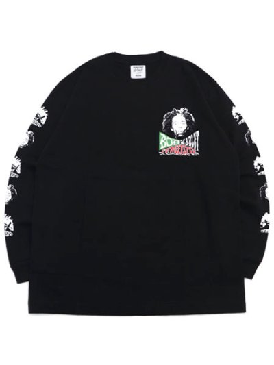 画像2: POT MEETS POP UPRISING LS TEE BLACK