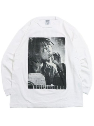 画像1: POT MEETS POP I FEEL SO HIGH LS TEE WHITE