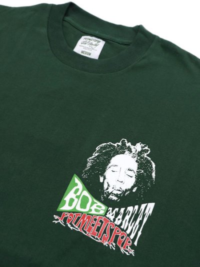 画像3: POT MEETS POP UPRISING LS TEE GREEN