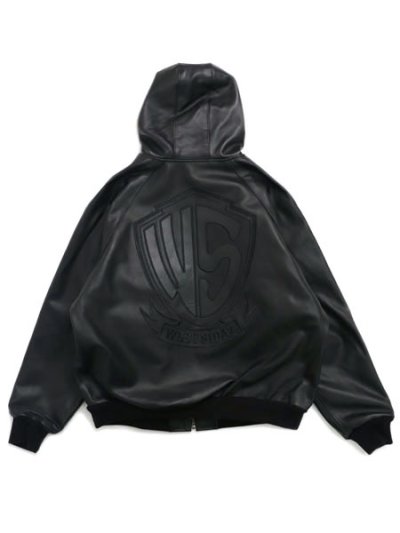 画像1: 【送料無料】WEST WEAR WS LOGO LEATHER WORK JACKET
