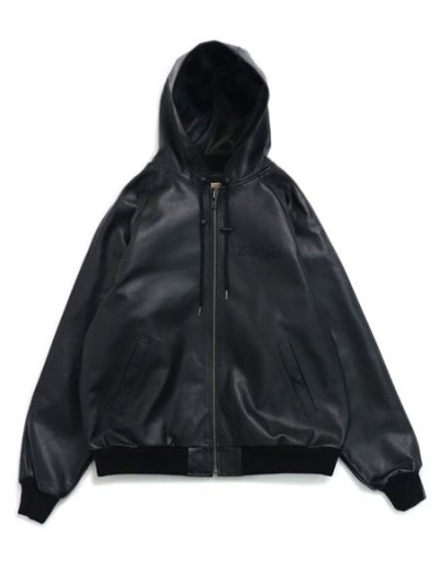 画像2: 【送料無料】WEST WEAR ES LOGO LEATHER WORK JACKET