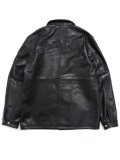 【送料無料】WEST WEAR GFL SCRIPT LOGO LEATHER COACH JACKET
