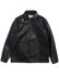 画像2: 【送料無料】WEST WEAR GFL SCRIPT LOGO LEATHER COACH JACKET (2)