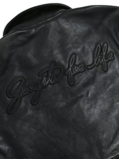 画像4: 【送料無料】WEST WEAR GFL SCRIPT LOGO LEATHER COACH JACKET