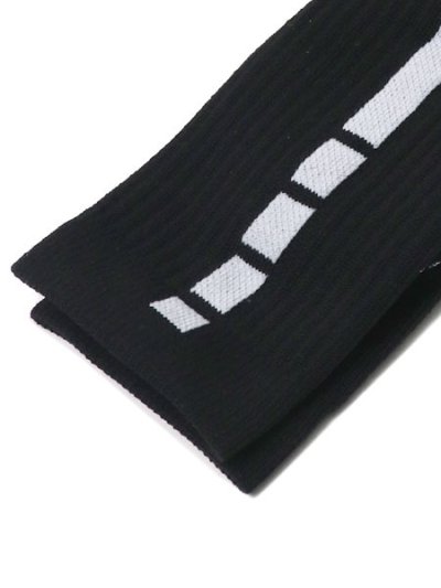 画像2: NIKE ELITE CUSH CREW 1PR-BLACK/WHITE/WHITE