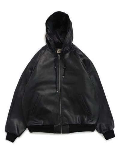 画像2: 【送料無料】WEST WEAR WS LOGO LEATHER WORK JACKET