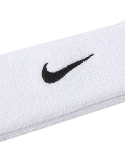 画像4: NIKE SWOOSH CLASSIC HEAD BAND-WHITE/BLACK