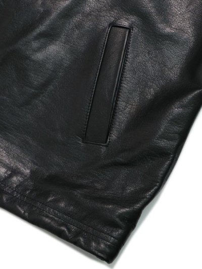 画像5: 【送料無料】WEST WEAR ES SCRIPT LOGO LEATHER COACH JACKET