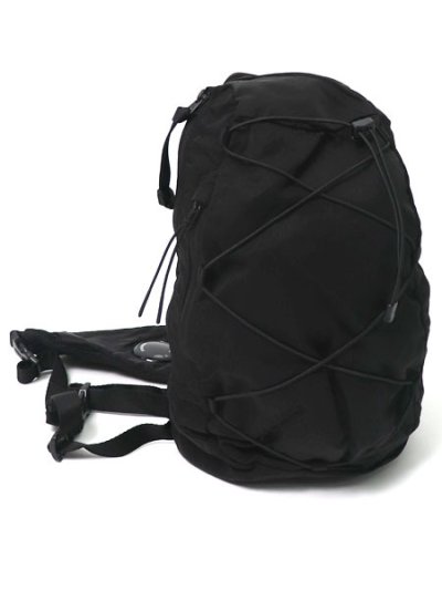 画像1: 【送料無料】C.P.COMPANY NYLON B CROSSBODY BACKPACK BLACK