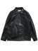 画像2: 【送料無料】WEST WEAR WS SCRIPT LOGO LEATHER COACH JACKET (2)