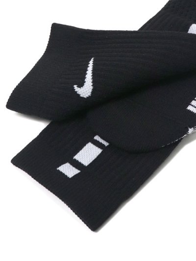 画像3: NIKE ELITE CUSH CREW 1PR-BLACK/WHITE/WHITE