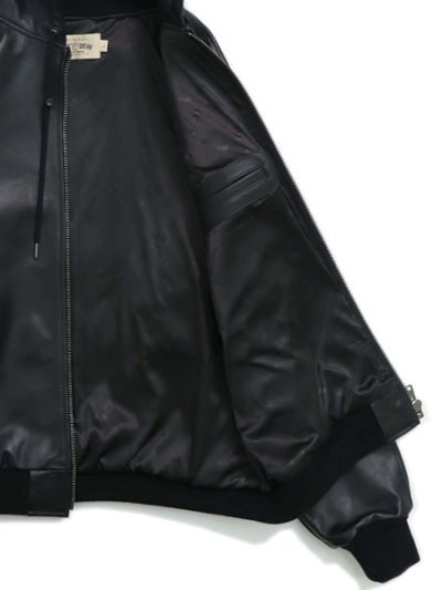 画像6: 【送料無料】WEST WEAR ES LOGO LEATHER WORK JACKET