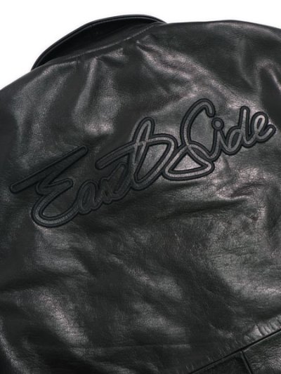 画像4: 【送料無料】WEST WEAR ES SCRIPT LOGO LEATHER COACH JACKET