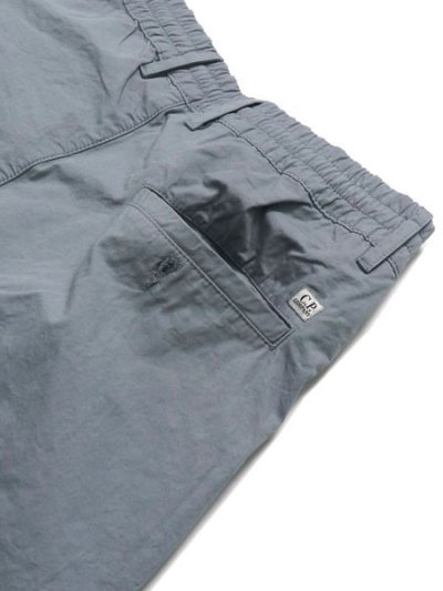 画像6: 【送料無料】C.P.COMPANY MICROREPS BOXY LENS SHORTS SILVER BLUE