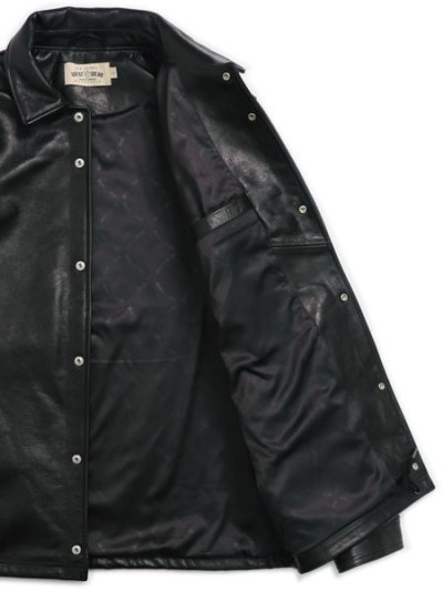 画像7: 【送料無料】WEST WEAR GFL SCRIPT LOGO LEATHER COACH JACKET