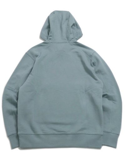 画像2: 【送料無料】C.P.COMPANY DIAGONAL RAISED FLC HOOD LENS SILVER BLUE