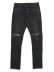 画像1: 【送料無料】PURPLE BRAND BLACK OVER SPRAY JEAN (1)
