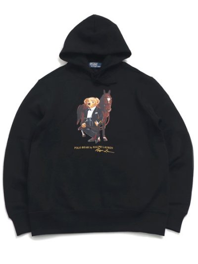 画像1: 【送料無料】POLO RALPH LAUREN THE YEAR OF THE HORSE BEAR FLEECE HOODIE