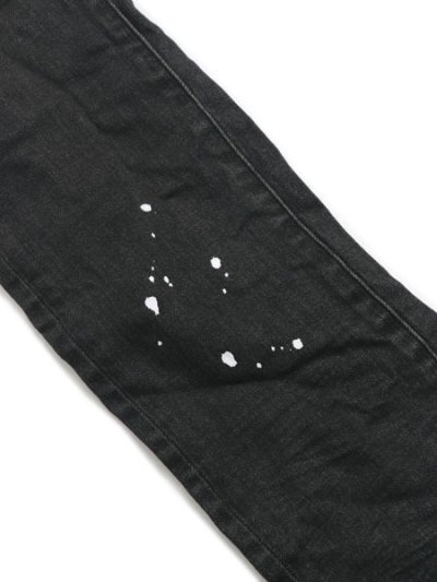 画像7: 【送料無料】PURPLE BRAND BLACK OVER SPRAY JEAN