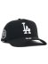 画像1: NEW ERA 9FORTY A-FRAME MLB BLACK & WHITE DODGERS (1)