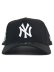 画像2: NEW ERA 9FORTY A-FRAME MLB BLACK & WHITE YANKEES (2)