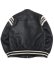 画像2: 【送料無料】PELLE PELLE ENCRUSTED VARSITY JACKET BLACK/IVORY (2)