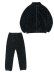 画像1: 【送料無料】WEST WEAR GFL LOGO VELOUR SETUP BLACK (1)