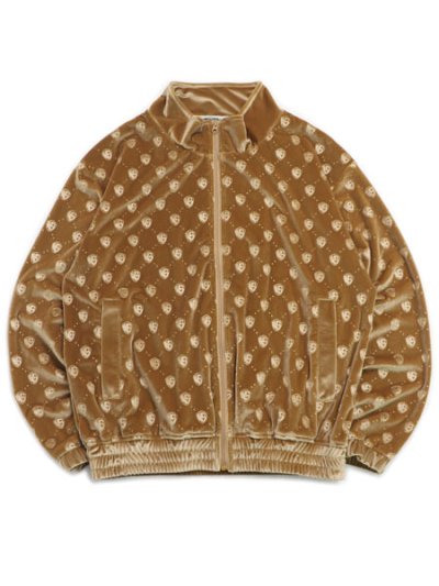 画像2: 【送料無料】WEST WEAR WS LOGO VELOUR SETUP BROWN