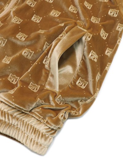 画像5: 【送料無料】WEST WEAR GFL LOGO VELOUR SETUP BROWN