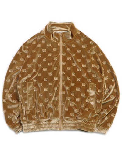 画像2: 【送料無料】WEST WEAR GFL LOGO VELOUR SETUP BROWN