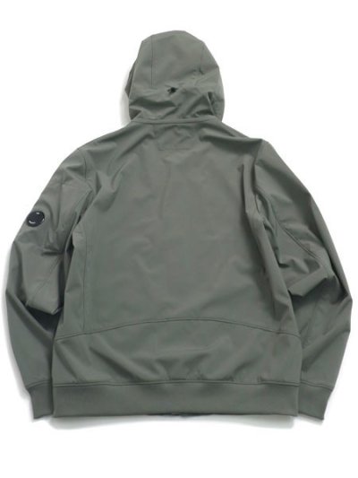 画像2: 【送料無料】C.P.COMPANY SHELL-R HOODED LENS JACKET LAUREL WREATH