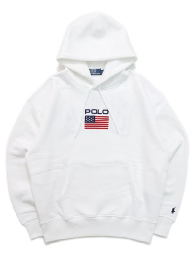 画像1: 【送料無料】POLO RALPH LAUREN FLAG FLEECE HOODIE