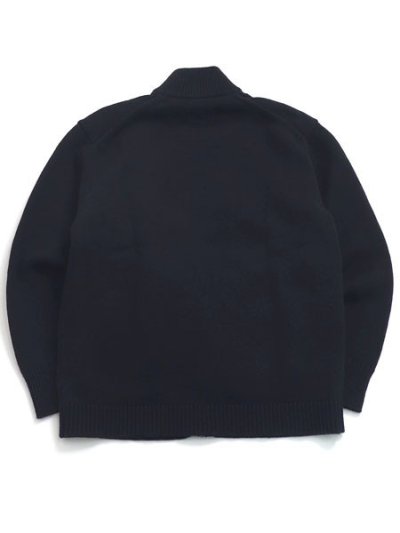 画像4: 【送料無料】C.P.COMPANY CTTN MIXED ZIPPED CARDIGAN TOTAL ECLIPSE