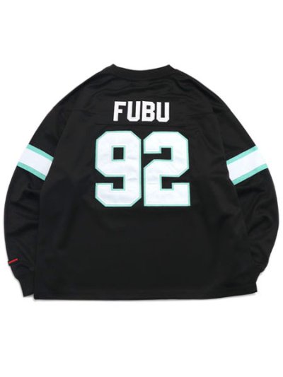 画像2: FUBU FOOTBALL SHIRTS BLACK