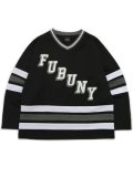 【送料無料】FUBU HOCKEY SHIRTS BLACK